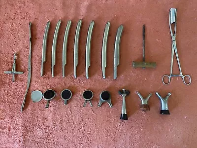 £70 • Buy Vintage Medical Equipment Set, Rare Collection Of Surgical Equipment