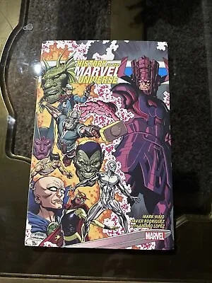 History Of The Marvel Universe Treasury Edition By Mark Waid (2020 Trade... • $39.99