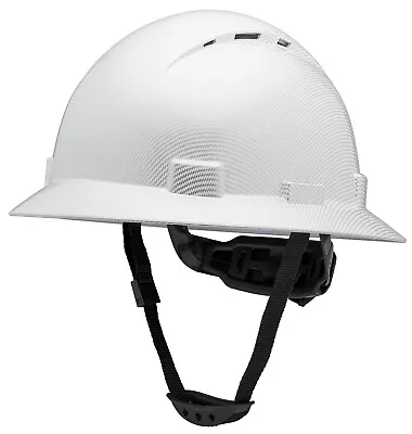 $21.95 • Buy Full Brim Vented Hard Hats Construction OSHA Safety Helmet 6 Point Ratcheting