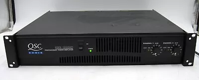 QSC RMX 1850HD Rack Mountable 2 Channel Professional Power Amplifier CLEAN!! • $379.95