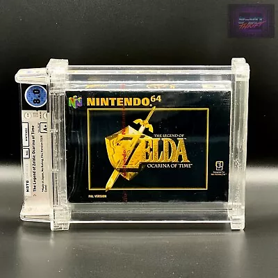 ZELDA Ocarina Of Time | N64 | NEW Factory Sealed | Wata 8.0 A+ | Nintendo | 1998 • £44995