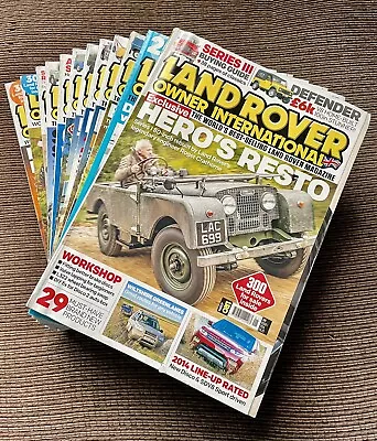 Land Rover Owner International Magazine 2014 Job Lot Bundle • £50