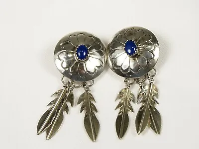 Mary Chavez Sterling Silver 925 Pierced Earrings Southwestern • $65