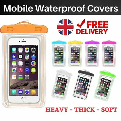 £1.19 • Buy Mobile Waterproof Covers Underwater Phone Case Dry Bag Swim Pouch For Smartphone