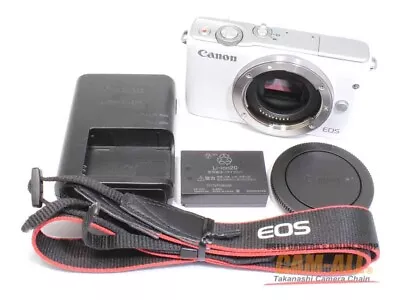 Canon EOS M10 Mirrorless Digital Camera (Body Only) - White **Very Good** • $437.80