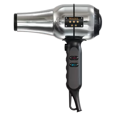 $94.51 • Buy WAHL BABER DRYER Hair Dryer Chrome. 220-240 Volts. European Plug.