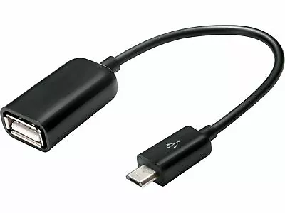 USB Adaptor Cable For Samsung Galaxy Tab A SM-T555 OTG Converter Lead Short • £4.99