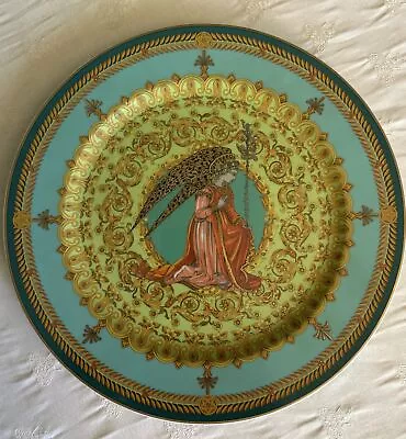 VERSACE Rosenthal L'ANGE GABRIEL Charger/Wall Plate 12  - LIMITED EDITION • $135