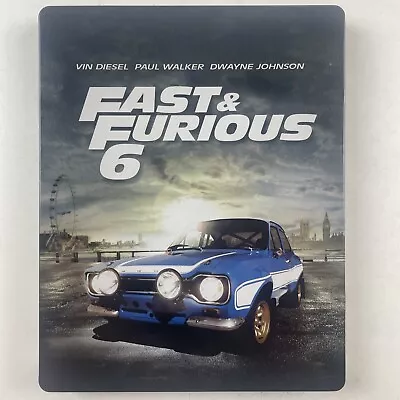 Fast & Furious 6 Steelbook Blu-ray 2013 Region B Fast And Furious VGC • $39.99