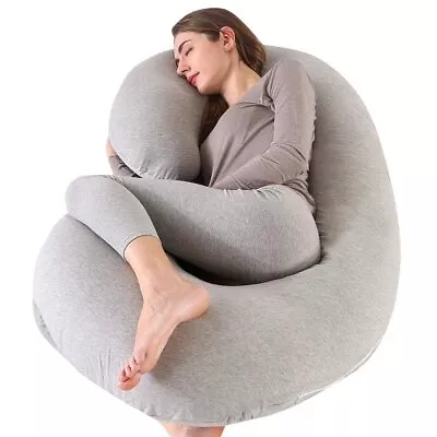 Pregnancy Pillows C Shaped Full Body Maternity Pillow Memory Foam Pregnancy ... • $31.14