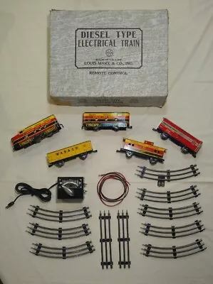 Marx Marlines Tin Litho Kansas City Southern Diesel Type Electrical Toy Train  • $399.99