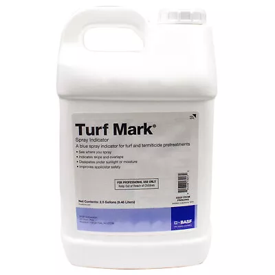 Turf Mark Blue Spray Indicator For Turf And Pretreatments - 2.5 Gallons • $182.95