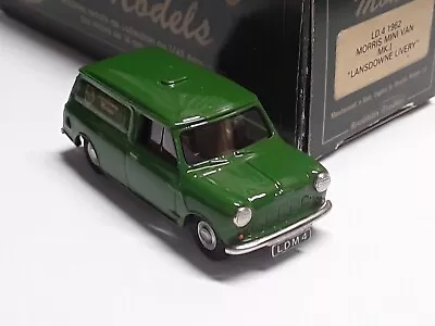 Lansdowne LDM4 -1962 Morris Mini Van - 1/43rd Scale By Brooklin Models • £24