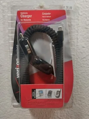 Verizon Wireless Vehicle Charger Motorola Q And V325 And V3Series New Unopened • $11.11