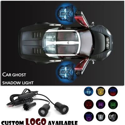 Transformers Autobot Decepticon Car Door Projector Laser Spot Ghost Shadow Light • $18.65