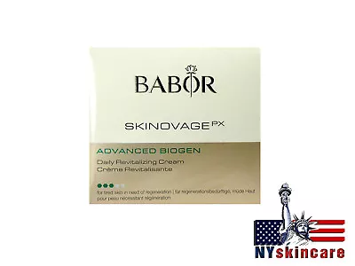 Babor Skinovage Advanced Biogen Daily Cream (50ml/1.7oz) Revitalizing Brand New • $71.99