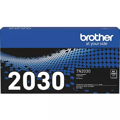 NEW Brother TN-2030 Toner Ink Cartridge Black Genuine Original TN2030 • $96.95