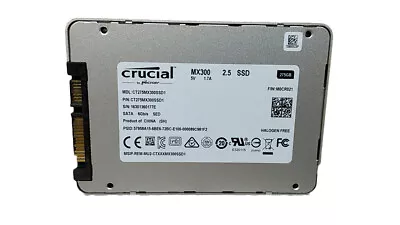 Crucial MX300 CT275MX300SSD1 275 GB 2.5 In SATA III Solid State Drive • $30.22