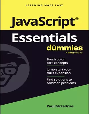 JavaScript Essentials For Dummies 2024  • £6.99