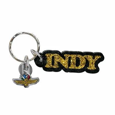 IMS Indy Glitter Charm Keychain Indianapolis Motor Speedway 500 Brickyard 400 • $6.99