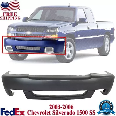 New Front Bumper Cover Primed For 2003-2006 Chevrolet Silverado 1500 SS Model • $152.54