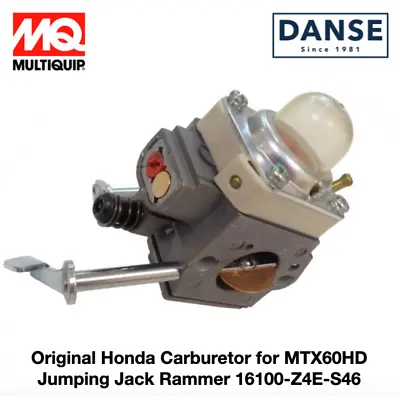 Genuine Carburetor W/ Primer Bulb For Mikasa MTX60HD MTX70HD Rammers 16100Z4ES46 • $109.95