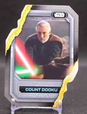 2023 Topps Star Wars Flagship LS-14 Count Dooku Lightsaber Stylings Die Cut • $2.83