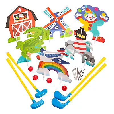 Mini Golf Course Game Toys 26 Pieces • $23.45