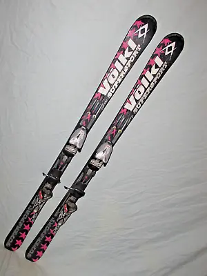 Volkl Supersport GAMMA Women's Skis 147cm W/ Marker MOTION LT Adjust. Bindings ~ • $158