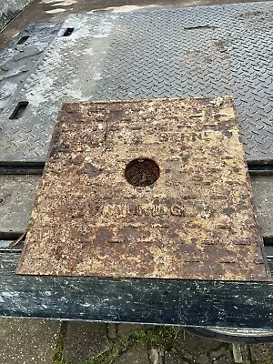 £80 • Buy Square Cast Iron Drain Cover 500mm X 500mm More Sizes Available FREE P&P