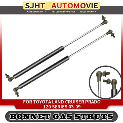 $17.79 • Buy 2x Bonnet Hood Gas Struts For Toyota Landcruiser Prado 120 Series 2003-2009