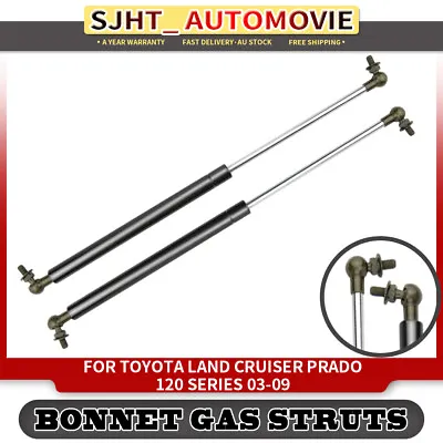 2x Bonnet Hood Gas Struts For Toyota Landcruiser Prado 120 Series 2003-2009 • $18.79