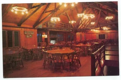 McKeesport Dining Room Walter & Virginia Shaw Lodge Camp Postcard Pennsylvania • $0.99