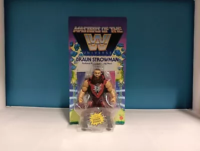 Mattel Braun Strowman Masters Of The Universe Figure New • $29.99