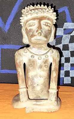 Vintage 9  Mexico Mayan Ceramic Terracotta Figurine Statue • $39