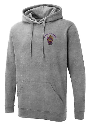 £14.99 • Buy University Of Manchester Society Hoodie Hooded Sweatshirt Navy Grey