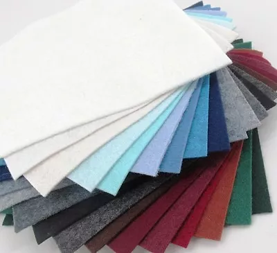 21 - 6 X12  Winter Colors Collection - Merino Wool Blend Felt Sheets • $17.85