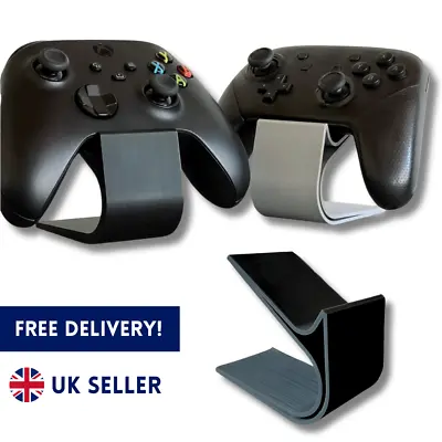 1x Black Universal Controller Stand Display Works With Xbox PS4 PS5 Playstation • £8.99