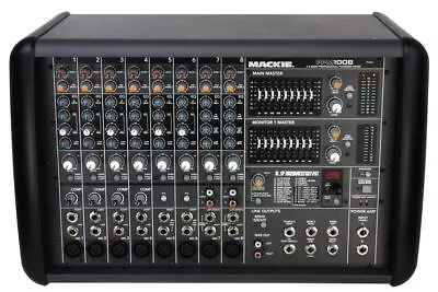 Mackie PPM1008 8 Channel 1600 Watt Powered Mixer 32 Bit FX New PPM 1008 • $849