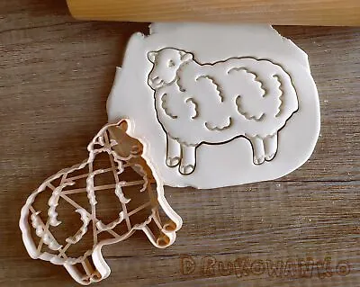 Sheep Farm Animal Easter Lamb Head Sheep Cookie Cutter Pastry Pet • $4.01