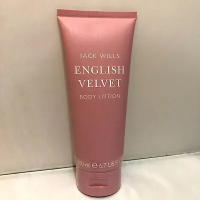 Jack Wills English Velvet Body Lotion Sealed 200ml • £9.99