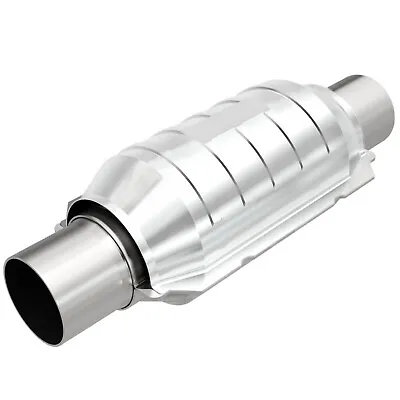 Magnaflow 99206HM Weld-On High-Flow Catalytic Converter Round 2.5  In/Out OBDII • $178