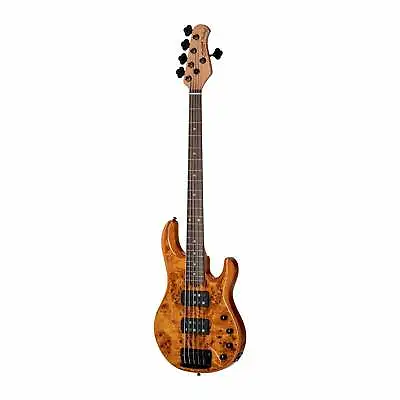 Sterling By Music Man Stingray Bass Ray35HHPB Poplar Burl Amber • $1179.99