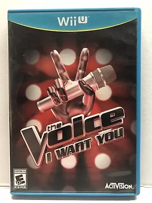 The Voice (Nintendo Wii U 2014) Game Only No Microphone - Tested Working • $8.99