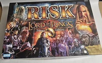 Risk The Lord Of Rings Trilogy Edition Parker Brothers Complete W/ Ring  • $29.99