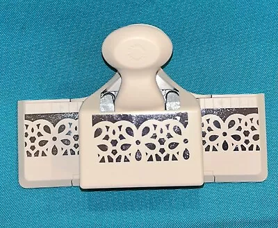 Martha Stewart Flower Border Punch Corner Scrapbooking Craft Punch Foldable Side • $10.99