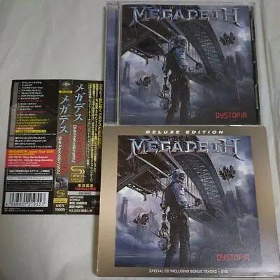 Megadeth - Dystopia (Bonus Tracks) DVD - Deluxe Edition Japan Sealed! 13 Tracks • £144.85