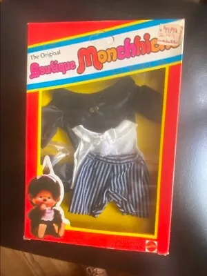 Monchhichi Boutique Groom Clothes 1980 Mattel Vintage New • $19