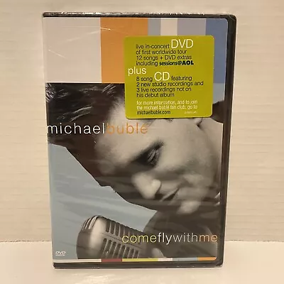 *SEALED* MICHAEL BUBLE: COME FLY WITH ME DVD+CD 2004 Reprise Records (Brand New) • $11.67