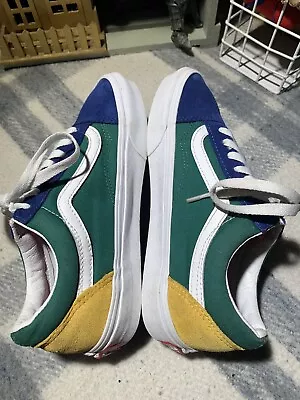 Women’s Size 7.0 VANS Old Skool Shoes Carnival Colors Beautiful Shoes. • $30